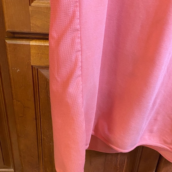 Nike Dri-Fit Women's Coral Long Sleeve Athletic Top - Picture 4 of 12